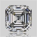 Diamante Natural 1.02 quilates, Asscher , Color H, claridad VVS1 y certificado GIA