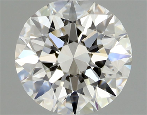 Foto Diamante Natural 0.40 quilates, Redondo , Color G, claridad IF y certificado GIA de