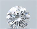 Natural Diamond 0.49 Carats, Round with Excellent Cut, E Color, VS2 Clarity and Certified by GIA