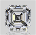 Natural Diamond 2.01 Carats, Asscher with  Cut, J Color, VVS2 Clarity and Certified by GIA
