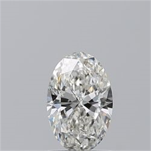 Picture of Natural Diamond 1.02 Carats, Oval with  Cut, H Color, SI2 Clarity and Certified by GIA