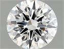 Lab Grown Diamond 1.47 Carats, Round with Ideal Cut, D Color, VS1 Clarity and Certified by IGI