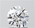 Lab Grown Diamond 1.04 Carats, Round with Ideal Cut, D Color, VVS1 Clarity and Certified by IGI