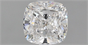 Natural Diamond 0.73 Carats, Cushion with  Cut, E Color, VVS1 Clarity and Certified by GIA
