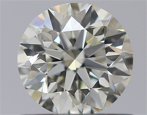 Foto Diamante Natural 0.58 quilates, Redondo , Color L, claridad VVS2 y certificado GIA de