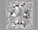 Diamante Natural 0.31 quilates, Princesa , Color E, claridad SI1 y certificado GIA