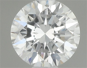 Picture of Natural Diamond 0.44 Carats, Round with Excellent Cut, D Color, VS2 Clarity and Certified by GIA