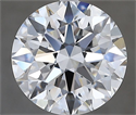 Diamante Natural 3.00 quilates, Redondo , Color F, claridad VVS2 y certificado GIA