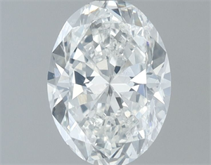 Foto Diamante Natural 0.70 quilates, Ovalado , Color G, claridad SI1 y certificado GIA de