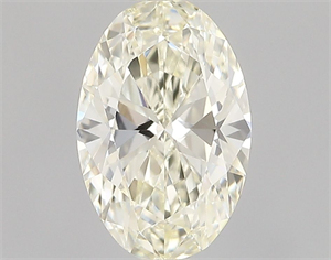 Picture of Natural Diamond 0.50 Carats, Oval with  Cut, L Color, VVS1 Clarity and Certified by GIA