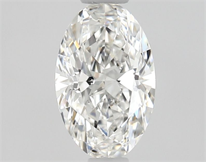 Picture of Natural Diamond 0.54 Carats, Oval with  Cut, F Color, IF Clarity and Certified by GIA
