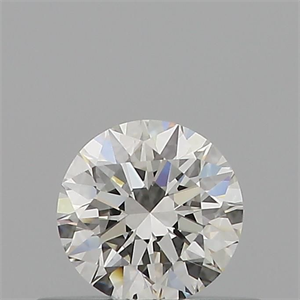 Picture of Natural Diamond 0.40 Carats, Round with Excellent Cut, H Color, VS1 Clarity and Certified by GIA
