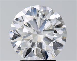Picture of Natural Diamond 3.02 Carats, Round with Excellent Cut, E Color, SI1 Clarity and Certified by GIA