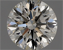 Diamante Natural 0.55 quilates, Redondo , Color J, claridad VVS2 y certificado IGI