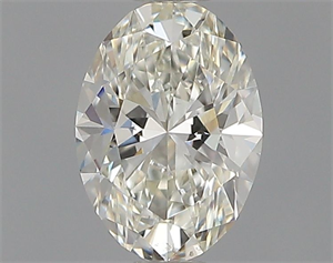Picture of Natural Diamond 0.30 Carats, Oval with  Cut, H Color, SI1 Clarity and Certified by GIA