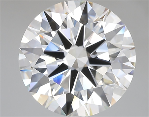 Picture of Lab Grown Diamond 8.07 Carats, Round with Ideal Cut, F Color, VVS1 Clarity and Certified by IGI
