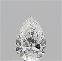 Natural Diamond 0.50 Carats, Pear with  Cut, D Color, VS1 Clarity and Certified by GIA