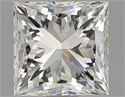 Natural Diamond 1.02 Carats, Princess with  Cut, J Color, VVS2 Clarity and Certified by GIA