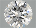 Del inventario de diamantes de laboratorio, 2.96 quilates, Redondo , Color E, claridad VS1 y certificado IGI