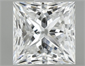 Diamante Natural 1.00 quilates, Princesa , Color E, claridad VS1 y certificado GIA