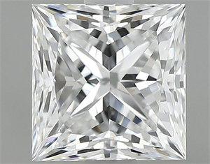 Foto Diamante Natural 1.00 quilates, Princesa , Color E, claridad VS1 y certificado GIA de