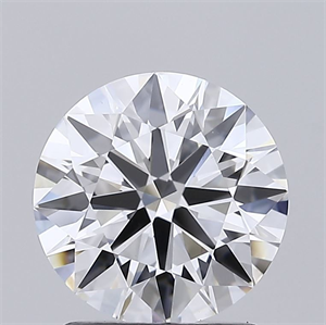 Picture of Lab Grown Diamond 1.56 Carats, Round with Ideal Cut, D Color, VS1 Clarity and Certified by IGI