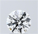 Lab Grown Diamond 1.50 Carats, Round with Ideal Cut, E Color, VVS2 Clarity and Certified by IGI
