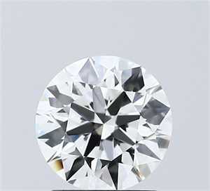 Picture of Lab Grown Diamond 1.50 Carats, Round with Ideal Cut, E Color, VVS2 Clarity and Certified by IGI