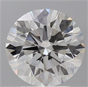 Lab Grown Diamond 3.10 Carats, Round with Ideal Cut, E Color, VVS2 Clarity and Certified by IGI