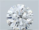Natural Diamond 0.70 Carats, Round with Excellent Cut, F Color, VVS2 Clarity and Certified by GIA