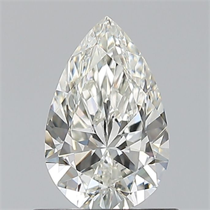 Picture of Natural Diamond 0.70 Carats, Pear with  Cut, I Color, VVS1 Clarity and Certified by GIA