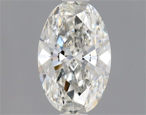 Picture of Natural Diamond 0.50 Carats, Oval with  Cut, H Color, VVS1 Clarity and Certified by GIA