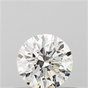 Diamante Natural 0.41 quilates, Redondo , Color H, claridad I1 y certificado GIA