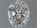 Natural Diamond 1.44 Carats, Oval with  Cut, J Color, VS1 Clarity and Certified by IGI