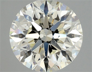 Picture of Natural Diamond 1.20 Carats, Round with Excellent Cut, K Color, SI1 Clarity and Certified by GIA