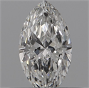 Diamante Natural 0.12 quilates, marqués , Color E, claridad VS1 y certificado IGI