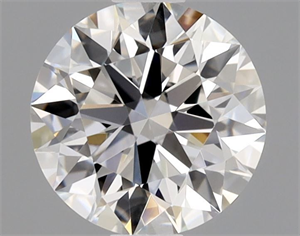 Picture of Natural Diamond 0.70 Carats, Round with Excellent Cut, G Color, FL Clarity and Certified by GIA