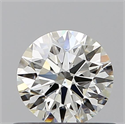 Diamante Natural 0.60 quilates, Redondo , Color I, claridad VS2 y certificado GIA