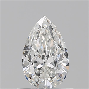 Picture of Natural Diamond 0.70 Carats, Pear with  Cut, G Color, VS2 Clarity and Certified by GIA