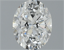 Diamante Natural 1.00 quilates, Ovalado , Color E, claridad SI1 y certificado GIA