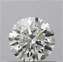 Natural Diamond 0.43 Carats, Round with Excellent Cut, I Color, VS1 Clarity and Certified by IGI