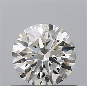 Picture of Natural Diamond 0.43 Carats, Round with Excellent Cut, I Color, VS1 Clarity and Certified by IGI