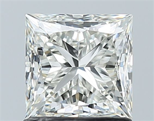 Picture of Natural Diamond 1.20 Carats, Princess with  Cut, J Color, VS2 Clarity and Certified by GIA