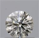 Diamante Natural 0.56 quilates, Redondo , Color I, claridad VVS2 y certificado IGI
