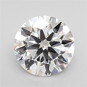 Picture of Lab Grown Diamond 1.04 Carats, Round with Ideal Cut, D Color, VVS2 Clarity and Certified by IGI