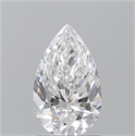 Natural Diamond 1.50 Carats, Pear with  Cut, E Color, VVS2 Clarity and Certified by GIA