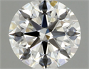 Diamante Natural 0.40 quilates, Redondo , Color H, claridad VVS1 y certificado GIA