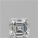 Diamante Natural 0.71 quilates, Asscher , Color E, claridad VVS1 y certificado GIA
