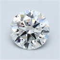 Natural Diamond 1.09 Carats, Round with Excellent Cut, I Color, VVS2 Clarity and Certified by GIA