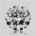 Natural Diamond 0.90 Carats, Round with Very Good Cut, H Color, VVS2 Clarity and Certified by GIA
